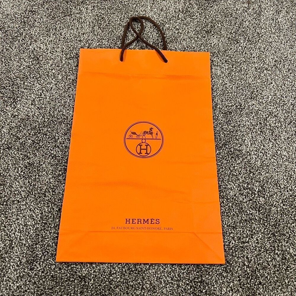 Hermes Paris shopping bag